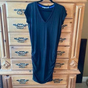 Athleta black tshirt dress.